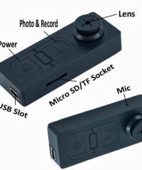 Camera Cúc Áo ngụy trang siêu nhỏ Full HD
