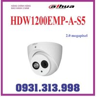 Camera DAHUA 2.0 Megapixe HAC-HDW1200EMP-A-S5 tích hợp mic (MÃ CŨ HAC-HDW1200EMP-A-S4)