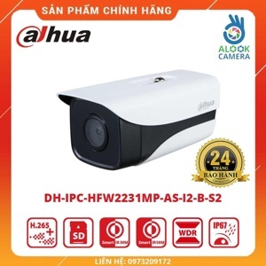 Camera DAHUA DH-IPC-HFW2231MP-AS-I2-B-S2