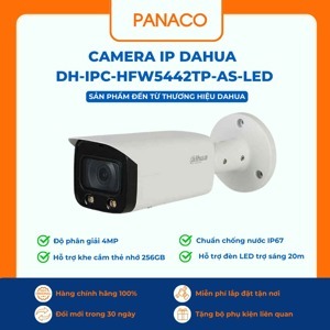 Camera Dahua DH-IPC-HFW5442TP-AS-LED