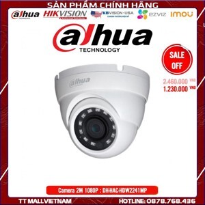 Camera Dahua HAC-HDW2241MP