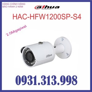 Camera Dahua HAC-HFW1200SP-S4 - 2MP