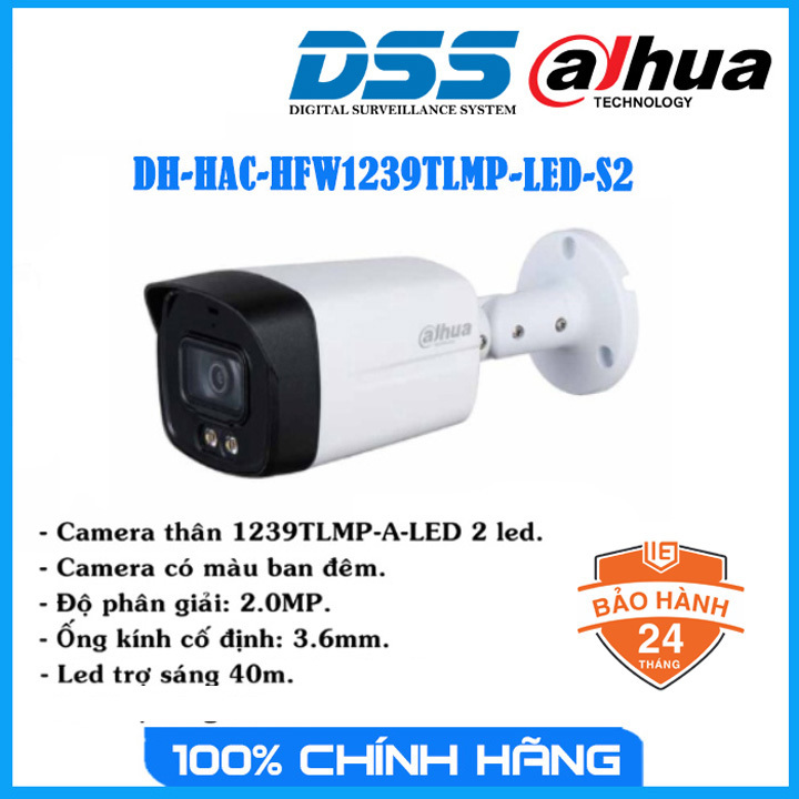 Camera Dahua HAC-HFW1239TLMP-LED