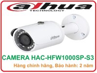 Camera Dahua HDCVI HAC-HFW1000SP-S3