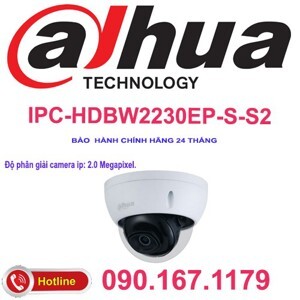 Camera Dahua IPC-HDBW2230EP-S-S2