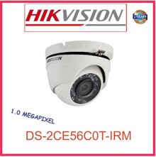 Camera Dome HD-TVI HikVision DS-2CE56C0T-IRM - 1.0 Megapixe