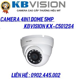 Camera Dome 4 in 1 hồng ngoại Kbvision KX-C5012S4 - 5MP