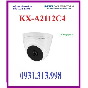 Camera Dome 4 in 1 hồng ngoại Kbvision KX-A2112C4 - 2MP