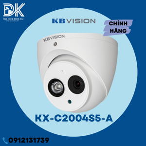 Camera Dome 4 in 1 Kbvision KX-C2004S5-A - 2MP