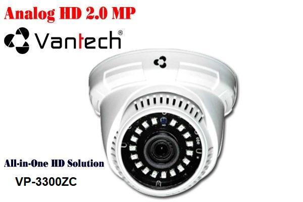 Camera Dome HD-CVI Vantech VP-3300ZC - 2MP