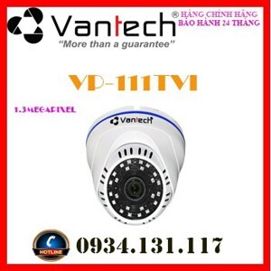 Camera Dome HD-TVI hồng ngoại VANTECH VP-111TVI