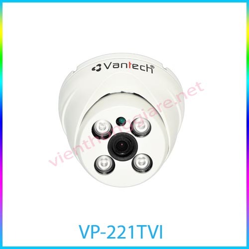 Camera Dome HD-TVI hồng ngoại VANTECH VP-221TVI - 1.0 Megapixel