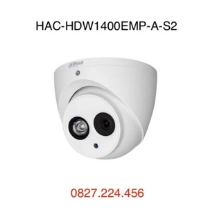 Camera Dome HDCVI Dahua HAC-HDW1400EMP-A - 4MP