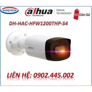 Camera Dome HDCVI Dahua HAC-HFW1200THP-S4 - 2MP