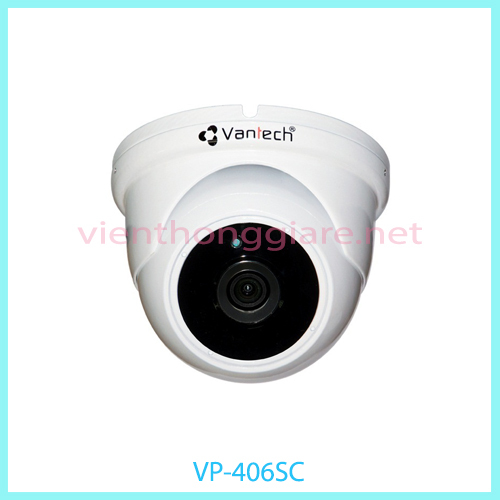 Camera Dome HDCVI Vantech VP-406SC - 2.0 Megapixel