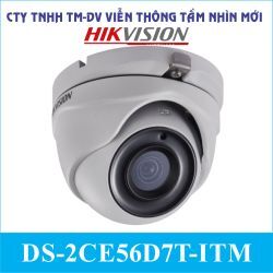 Camera Dome hồng ngoại Turbo HD Hikvision DS-2CE56D7T-ITM