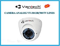 Camera DOME màu hồng ngoại Vari-Focal chống phá hoại VANTECH VT-3012B