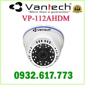 Camera dome Vantech VP-112AHDM 1.0 - hồng ngoại