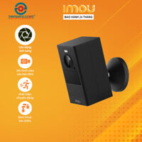 Camera Dùng Pin Sạc Wifi IMOU Cell 2 B46LP Thông Minh Phân Giải 2K - Hàng chính hãng - kèm thẻ 128gb