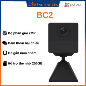 Camera Ezviz BC2 1080P - Sử dụng Pin