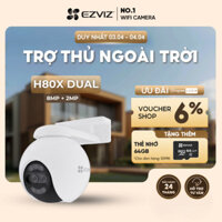 Camera EZVIZ H80X DUAL 4K: Phòng chống trộm hiệu quả với còi báo động