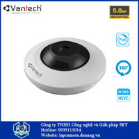 Camera Fisheye pan-tilt-zoom Vantech trong nhà xoay 360 VP-51590FP