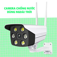 Camera gia đình giá rẻ Camera an ninh gia đình không dây Camera C6 Cao Cấp Chuẩn IP65 Chống Nước  Đèn LED Hình Ảnh Có Màu Ban Đêm Đèn Hồng Ngoại Đàm Thoại Chống Trộm. Bảo Hành Lỗi 1 Đổi 1