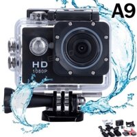Camera Giám Sát An Ninh Chống Trộm Hành Trình A8 / A9 Gắn Xe Máy Lcd 1.5inch chống nước FullHD 1080P - Sport Cam A9