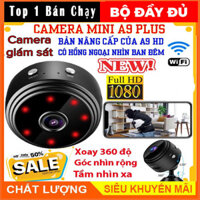 Camera Giám Sát, Camera A9 ,Camera Wifi Không Dây Kết Nối Điện Thoại Chống Trộm Độ Nét Cao,  Hỗ Trợ Tầm Nhìn Ban Đêm