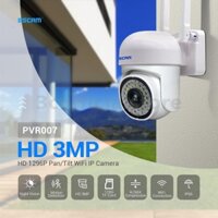 Camera Giám Sát Chuyển Động Ban Đêm ESCAM PVR007 H.265 3MP HD 128G WiFi