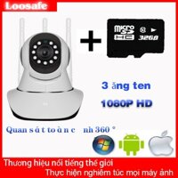 Camera giám sát IP WiFi không dây Full HD không dây Camera 1080P camera quan sát để sử dụng trong nhà
