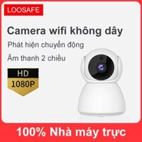 Camera giám sát IP Wifi không dây trong nhà Full HD 1080P, phần mềm v380, hồng ngoại ban đêm