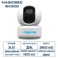Camera giám sát không dây wifi Magicsee SA300 Cmos 3.0mp Độ phân giải 2K
