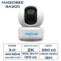 Camera giám sát không dây wifi Magicsee SA300 Cmos 3.0mp Độ phân giải 2K