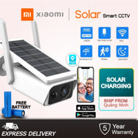 Camera giám sát năng lượng mặt trời Xiaomi CCTV Q1/Pin 5MP 1440p Camera giám sát không dây không thấm nước