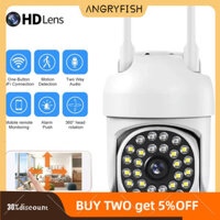 Camera giám sát trong nhà ANGRYFISH A13 Toàn cảnh 360 độ Thông minh Hd An ninh gia đình Máy quay cuộc gọi