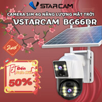 Camera giám sát Vstarcam BG66DR Full HD dùng sim 4G, pin năng lượng mặt trời chống nước, BH 12T