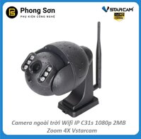 Camera giám sát Wifi IP ngoài trời  C31S 1080p - 2MB zoom 4X Vstarcam - Có ghi âm thanh