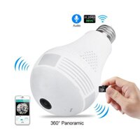 Camera giám sát wifi ip VR 360 hình bóng đèn thế hệ mới 2018 - 960P