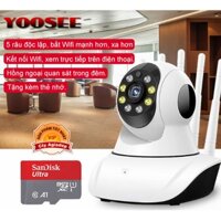 Camera giám sát Yoosee + Thẻ nhớ xịn tương đương