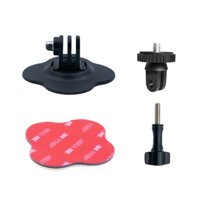 Camera hành động Đế cố định thích ứng linh hoạt cho Insta360 x4 X3 X2 ONE RS GO 3 Gopro Hero 13 12 DJI Osmo Action 5 PRO 4 3 2 Phụ kiện Giá đỡ mũ bảo hiểm xe máy