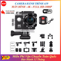 CAMERA HÀNH TRÌNH 4K Ultra HD DV Siêu nét – Camera Phượt Thể Thao Kết Nối Wifi Chống Nước Chống Rung - FULL Phụ Kiện