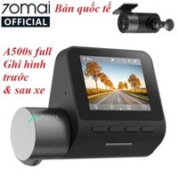 Camera hành trình 70mai A500s ghi hình trước sau quốc tế