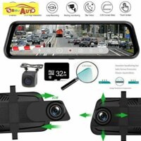 CAMERA HÀNH TRÌNH ANYTEK T12 GƯƠNG 10 INC ANYTEK T12 SIÊU NÉT FULLHD KÈM CAMERA LÙI
