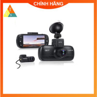 Camera hành trình cho ô tô QCT có GPS hiển thị tốc độ lưu trước sau