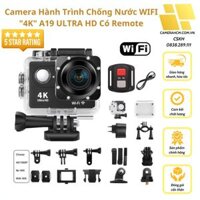 Camera Hành Trình Chống Nước WIFI “4K” A19 ULTRA HD Có Remote