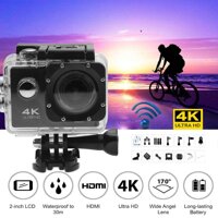 Camera hành trình chống nước 4K SPORT Ultra HD DV, Camera Hành Trình 4K Sports Cao Cấp Nhỏ Gọn Lấy Nét Hd