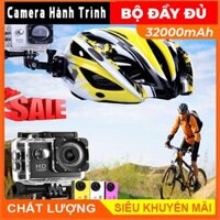 Camera hành trình dân phượt Sports A8 HD 1080 gắn mũ bảo hiểm, xe máy, xe hơi - Camera thể thao A9 4K có chống nước