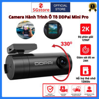 Camera hành trình DDPai Mini Pro, Xoay 330 độ quay khoang xe hoặc phía trước, Độ phân giải 2k, Siêu nét