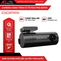 Camera Hành Trình DDPAI Mini Pro - Bản Quốc Tế, Ghi Hình 2K, 1296P UHD, Giám Sát Đỗ Xe An Toàn 24/7